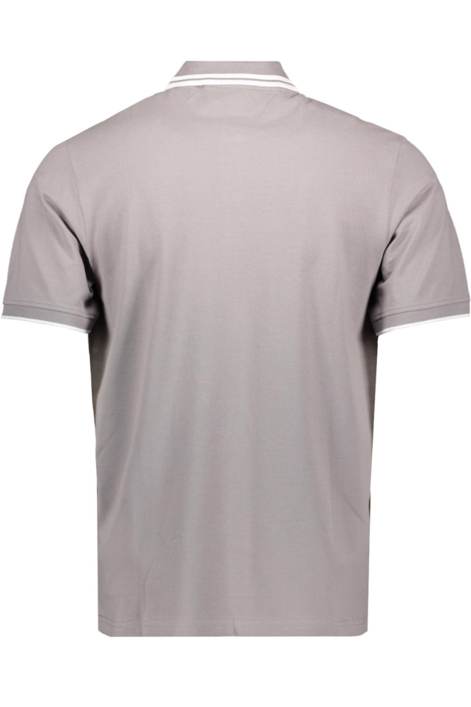 JCOHASS LOGO POLO SS SMU 12279905 GRAY FLANNEL